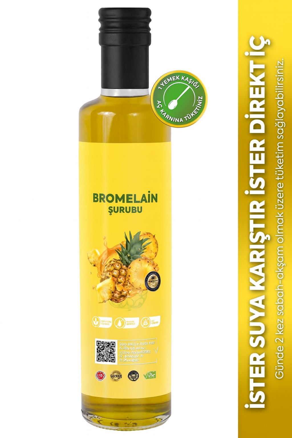 Zayıflamaya Yardımcı Bromolin Şurubu