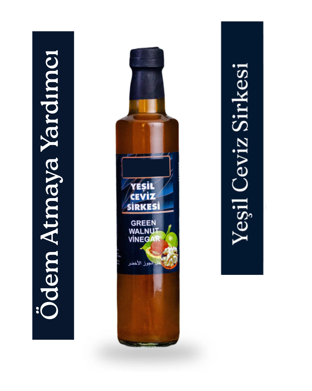 Ödem Atmaya Yardımcı Yeşil Ceviz Sirkesi