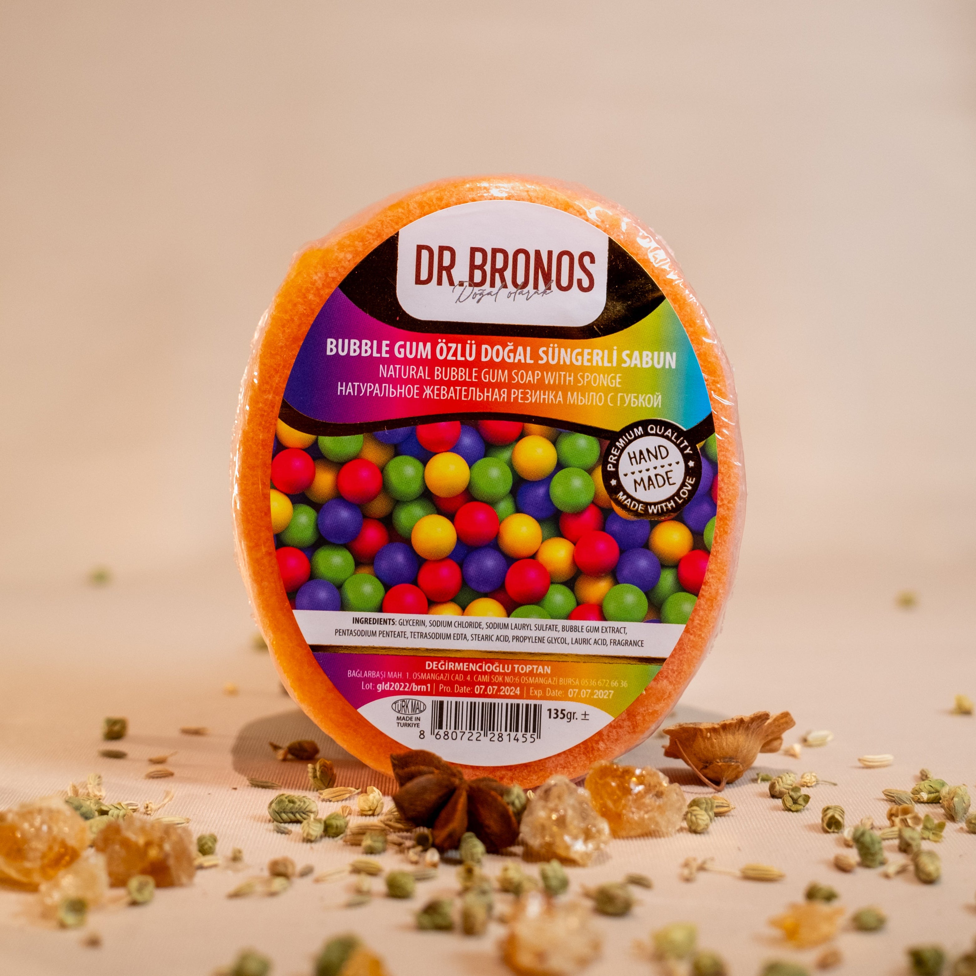 Nova Vital – Dr Bronoz Bubble Gum Özlü Süngerli Sabun